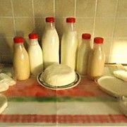 Йогурт молочный натуральный фотография