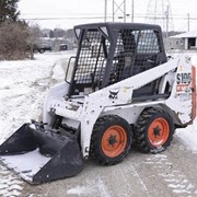Услуги, аренда мини-погрузчика фото