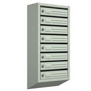 Вертикальный почтовый ящик Витерит-8, серый фотография