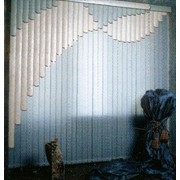 Вертикальные жалюзи тканевые Атлас голубой, арт. 5005 (Ткани КНР) фото