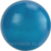 Мяч для художественной гимнастики однотонный, арт.AG-15-08, диам. 15 см, ПВХ, синий фотография