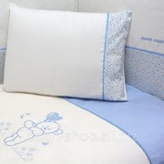 Детский постельный комплект Veres "Sweet Bear blue" 7 единиц