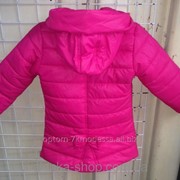 Детские куртки для девочек 92-116 малина, код товара 123919632 фото