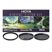 Набор светофильтров HOYA Digital Filter Kit HMC MULTI UV, Circular-PL, NDX8 - 40.5mm фото