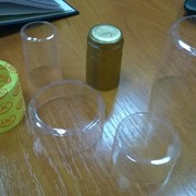 Колпачок термоусадочный из ПВХ пленки фото