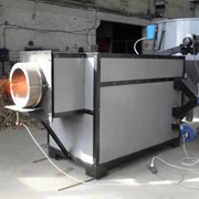 Теплогенератор твердотопливный (источник тепловой энергии) с системой искрогашения и дожига фото