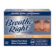 Корректор дыхания-наклейки на крылья носа Breathe Right Advanced 44шт (№ НаклейкиAdvanced)