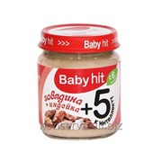 Детское питание Baby hit Говядина + индейка Б№1 фото