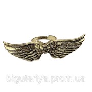 Кольцо “Крылья золотые“ фото