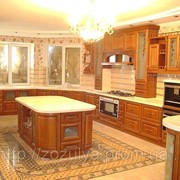 Кухни из дерева фото