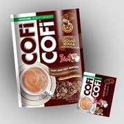 Кофейный напиток СOFICOFI Chocco Mocca с шоколадным вкусом. фотография