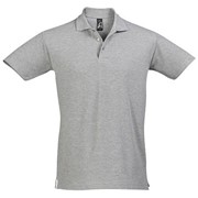 Рубашка поло мужская SPRING 210 серый меланж, размер XL фото