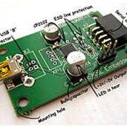 Преобразователь USB в UART (TTL) с электростатической защитой фото