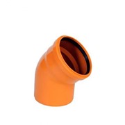 Угол ПП для наружной канализации 90гр 160 фото