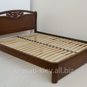 Двуспальная деревянная кровать “Анастасия“ в Запорожье фотография