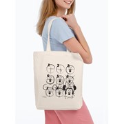 Холщовая сумка «Минни Маус. Icon Sketch», неокрашенная фотография