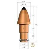 Резец тангенциальный поворотный РШ 38-75/17.5