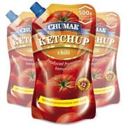 Кетчуп Chili в упаковке дойпак 500г фото