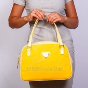 Насыщенно-желтая вместительная сумка ЕМ фото