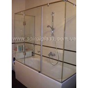 Душевая перегородка для ванны из стекла | Sokolglass фото