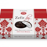 Зефир “Ванильный в шоколаде“ 250 гр фото