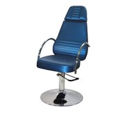 Кресло для визажа Виктория гидравлическое пятилучье хром фотография