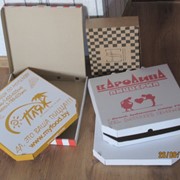Коробка для пиццы фотография