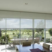 Рулонные шторы на панорамные окна   фото