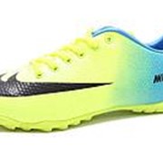 Бутсы сороконожки Mercurial victory TF (Желтые) (Размер обуви: 40 Рус (41 евро) - 26 см) фото