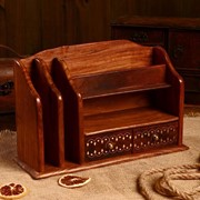 Органайзер “Ларс“ дерево 32х11,5х19 см фото