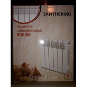 Радиатор алюминиевый Santhermo 500/80 фото