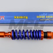 Амортизатор GY6, Dio ZX, Lead 320mm, тюнинговый NDT оранжево-синий фото