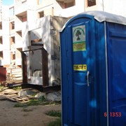 Туалетная кабина б/у фото