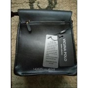 Новая Мужская кожаная сумка Polo Viсuna , 24*21см. фото