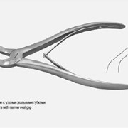 Щипцы штыковидные с узкими овальными губками Щ-45