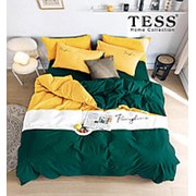 Комплект постельного белья Mency TESS Зеленый / Желтый фото