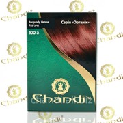 Краска для волос Chandi. Серия Органик. Бургунд, 100г