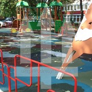 Резиновое покрытие для детских площадок фото