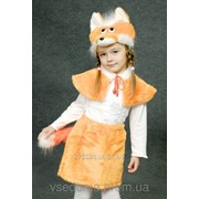 Детский карнавальный костюм Лисичка фото