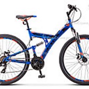 Велосипед Stels Focus MD 21 Sp 27.5 V010 (2018) Синий 19 ростовка фото