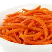 Морква по-корейськи вагова фото