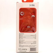 Внутриканальные Наушники J351 Red фото