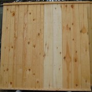 Забор щитовой деревянный, для стройки