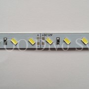 LED линейка SMD 5630 IP 44 72 диода на алюминиевой основе. Линейный модуль. фотография