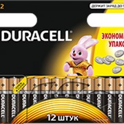 DURACELL Батарейки алкалиновые Basic AAA 1.5V LR03, 12 шт/уп фотография