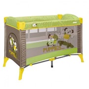 Манеж детский Just4kids ARENA 2L (green beige puppies) фотография