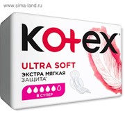 Kotex прокладки Ультра Мягк Super 8 шт. фотография