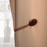 Подхват для штор, 5 x 3,5 см, цвет коричневый фото