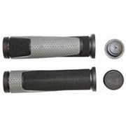 Грипсы резиновые L130mm х ф22,2mm. б/инд.упак. HLG305 (Черный+серый) фото