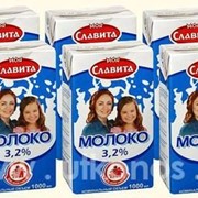 Молоко Моя Славита 3.2% 1 литр 6 шт